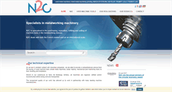 Desktop Screenshot of machine-tools-n2c.com